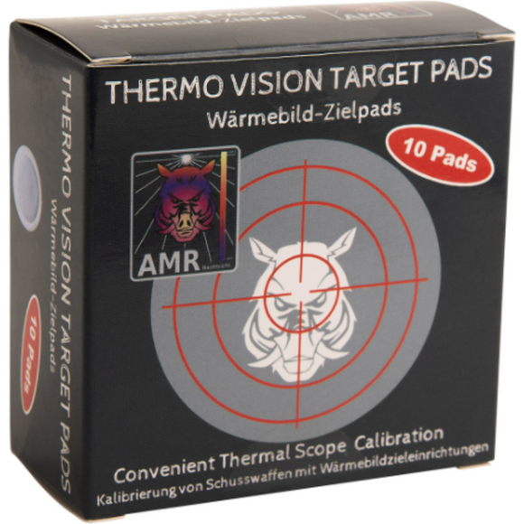 AMR Thermo Vision Target Pads TO Sight IN Thermal Optics (Pack OF 10) - Jacobs Digital