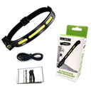 SPERAS B47L-1 500lm 130m Headlamp 1200mAh XPG White + COB White Motion Sensor - Jacobs Digital