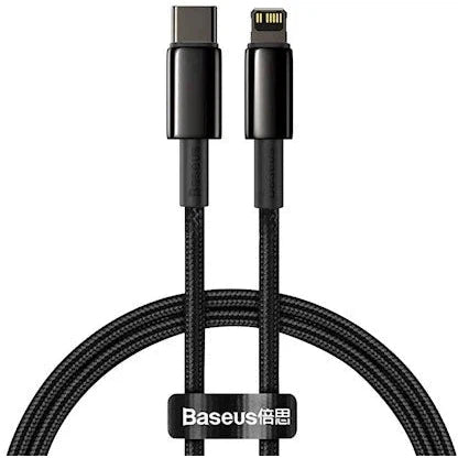 Baseus Tungsten F/Charge Lightning to Type-C 20W Cable 1m - Jacobs Digital
