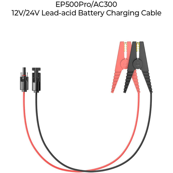 Bluetti 12v/24v Lead Acid Battery Charging Cable For Ac300/ep500p - Jacobs Digital