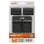 Jupio Battery Charger Kit Dual 2x Lp-e6nh - 2130mah For Canon Digital Cameras - Jacobs Digital
