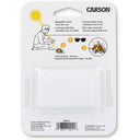 Carson Credit Card-Sized 2.5x Magnifier with 6x Spot Lens Twin Pack - Jacobs Digital