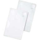 Carson Credit Card-Sized 2.5x Magnifier with 6x Spot Lens Twin Pack - Jacobs Digital