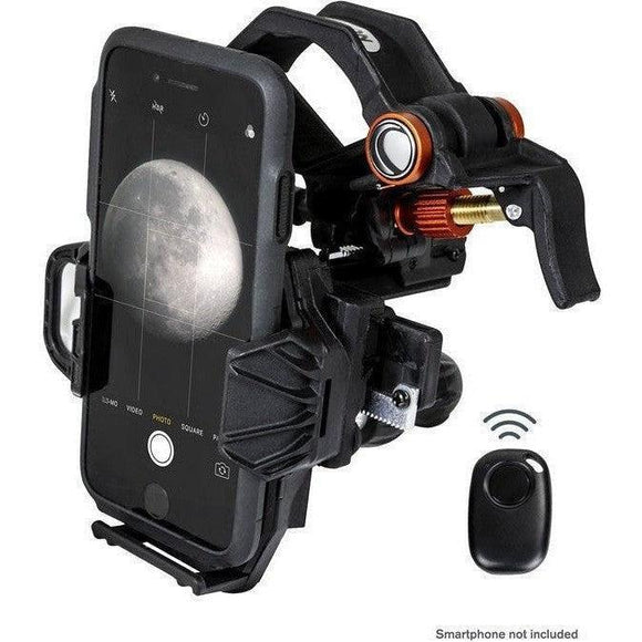 Celestron NexYZ DX 3-Axis Universal Smartphone Adapter with Bluetooth Remote - Jacobs Digital