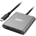EMTEC 3-in-1 USB Type-C Card Reader - Jacobs Digital