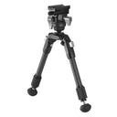 Vanguard Precision 1QS-C Carbon Rifle Bipod 8-10.5" Stud Adapter Included