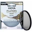 Hoya 77mm Fusion Antistatic Next Circular-Polariser Filter - Jacobs Digital
