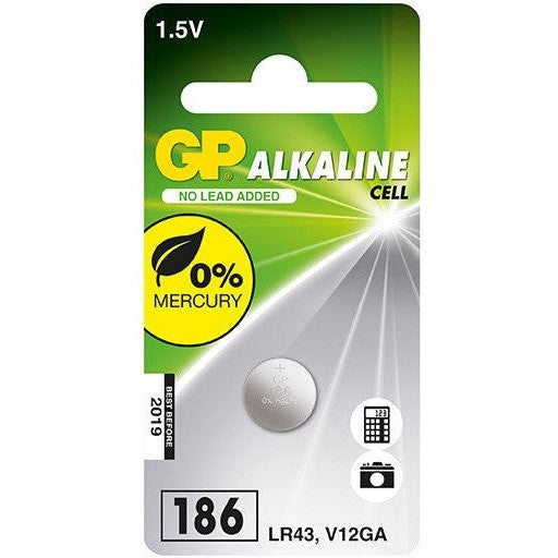 GP - 186F / LR43 / V12GA 1pk - Jacobs Digital