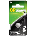 GP - Button Cell - CR1216 1pk - Jacobs Digital