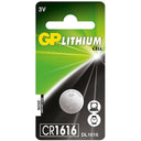 GP - Button Cell - CR1616 1pk - Jacobs Digital
