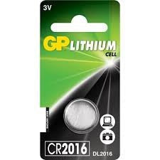 GP - Button Cell - CR2016 1pk - Jacobs Digital