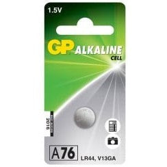 GP - Button Cell - LR44 / A76 1pk - Jacobs Digital