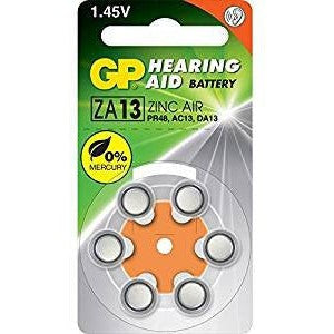 GP - Hearing Aid - A13F 6pk - Jacobs Digital