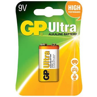 GP - Ultra Alkaline - 9V 1pk - Jacobs Digital