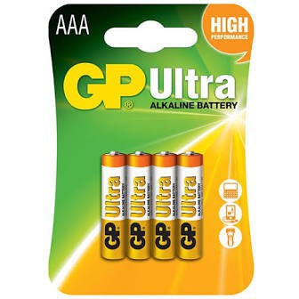 GP - Ultra Alkaline - AAA 4pk - Jacobs Digital