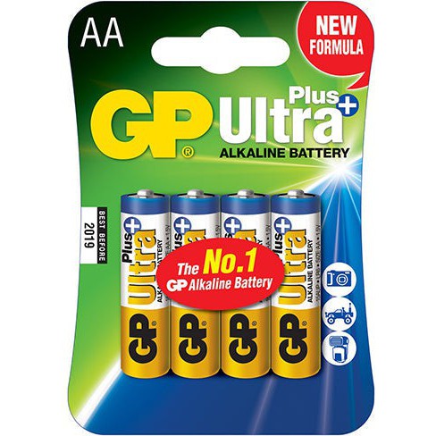 GP - Ultra PLUS Alkaline - AA 4pk - Jacobs Digital