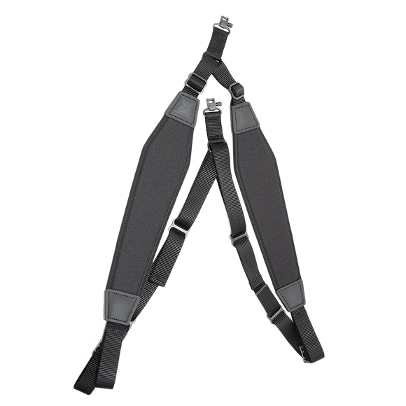 GrovTec Padded Backpack Sling With Swivels (Black) - Jacobs Digital