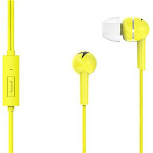 Genius HS-M300 Yellow In-Earphones with Inline Mic-Jacobs Digital