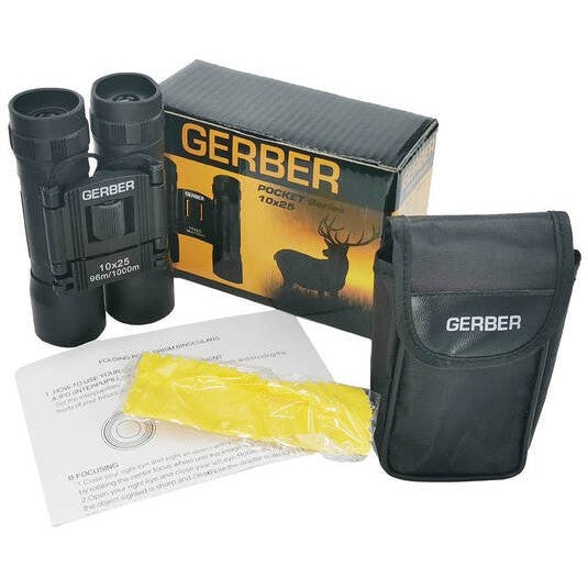 Gerber POCKET 10X25 Binocular - Jacobs Digital