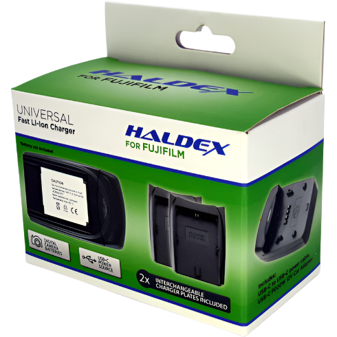 Haldex 700 Fuji Battery Charger Kit - Type-C - Includes Wall and Car Charger - Jacobs Digital