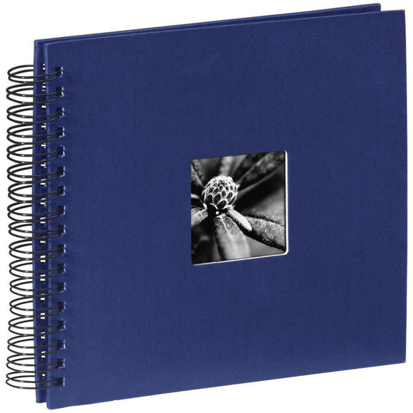 Hama Blue - Spiral Black Page Album 28cm x 24cm - Jacobs Digital