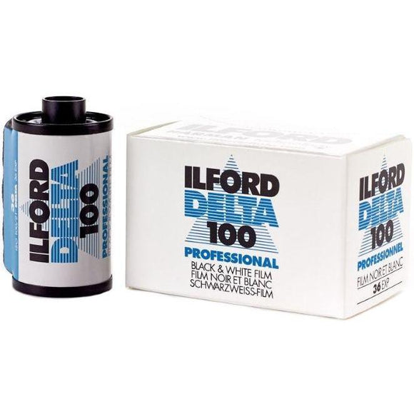 Ilford Delta 100 ISO 100 35mm 24 Exposure Black & White Film - Jacobs Digital