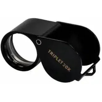 Kite Optics Foldable Loupe Triplet 20x Magnifiers