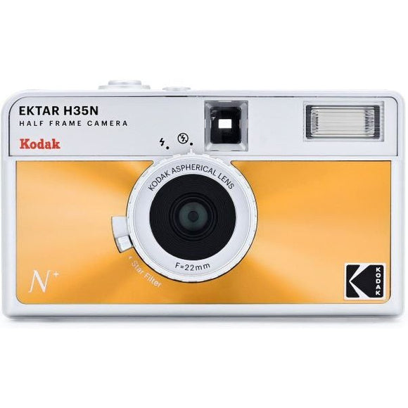 Kodak Ektar H35N Reusable Half Frame Film Camera - Glazed Orange - Jacobs Digital