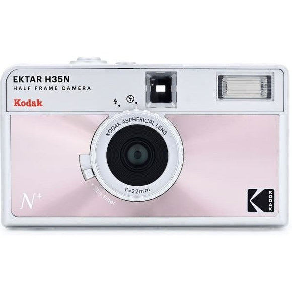 Kodak Ektar H35N Reusable Half Frame Film Camera - Glazed Pink - Jacobs Digital