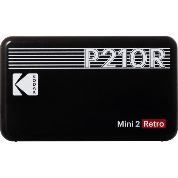 Kodak Instant Printer Mini 2 Retro - Black - Due in August - Backorder Now - Jacobs Digital