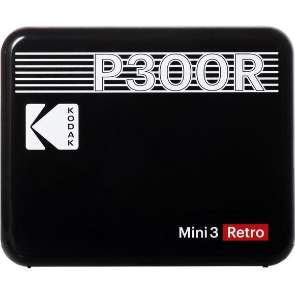 Kodak Instant Printer Mini 3 Retro - Black - Due in August - Backorder Now - Jacobs Digital