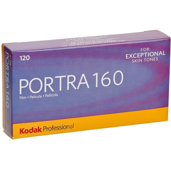 Kodak Portra 160 (120 Roll Film 36 exp - 5pk) - Jacobs Digital