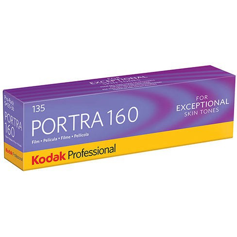 Kodak Portra 160 35mm Roll Film 36 exp - 5pk - Jacobs Digital