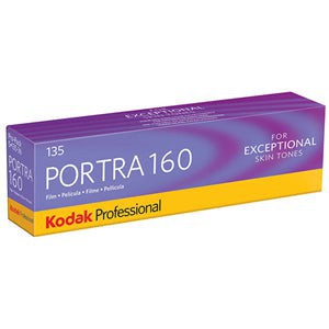 Kodak Portra 160 iso 135-36 5 Pack - Jacobs Digital