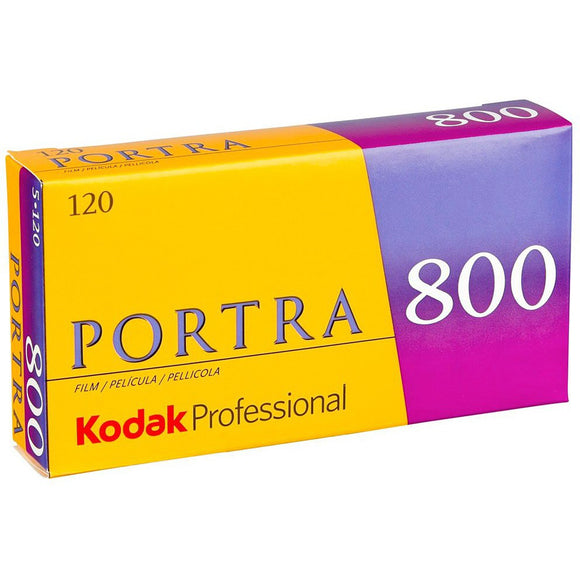 Kodak Portra 800 (120 Roll Film 36 exp - 5pk) - Out of Stock - Backorder Now - Jacobs Digital