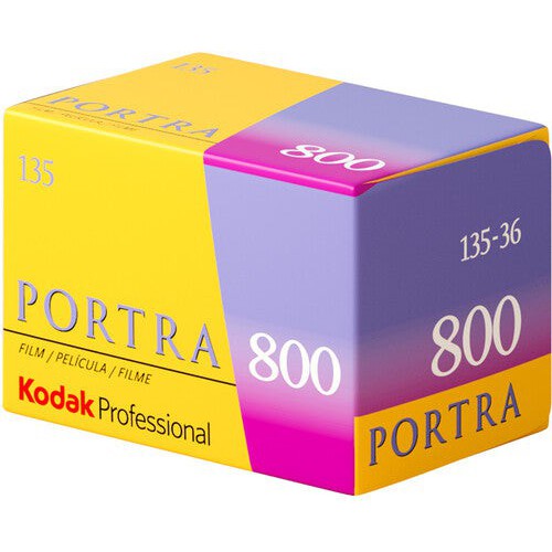 Kodak Portra 800 35mm Roll Film 36 exp - Jacobs Digital