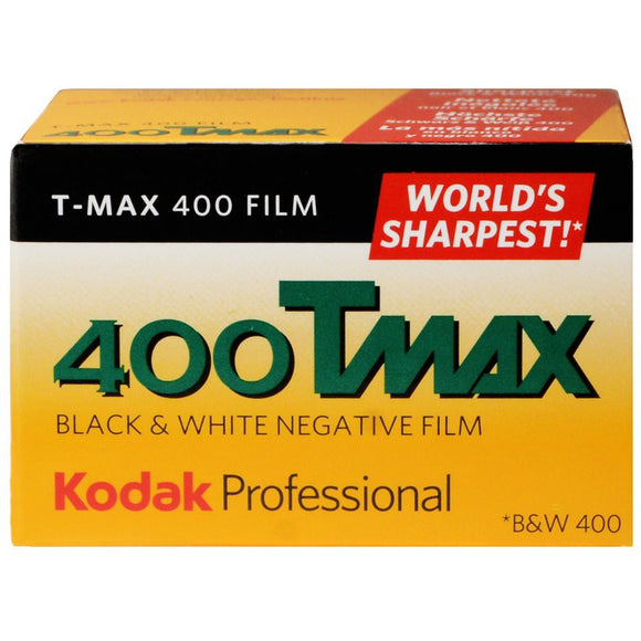 Kodak T-Max 400 35mm B&W Neg Film 36 Exp - Jacobs Digital