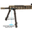 Leapers UTG RECON FLEX M-Lock Bipod 8-11.8