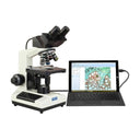 OMAX 40x-2500x w/ Built-In 3.0mp Digital Compound Microscope