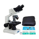 Omax 40x-2000x Compound Microscope w/ 1.3mp Camera and Accessories