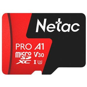 Netac P500 Extreme Pro microSDXC V30 Card with Adapter 64GB - Jacobs Digital