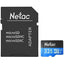 Netac P500 Standard 32GB U1 microSDHC Card with SD Adapter-Jacobs Digital