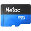 Netac P500 microSDHC UHS-I Card with Adapter 16GB-Jacobs Digital