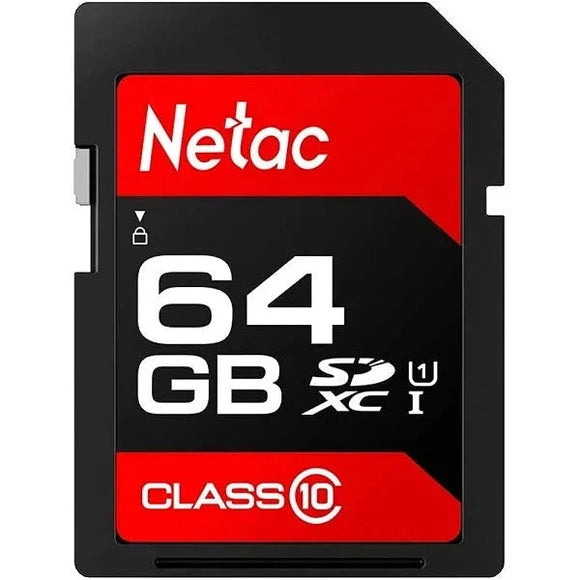Netac P600 64GB U1 SDXC Card - Jacobs Digital