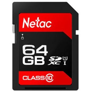 Netac P600 SDHC U1/C10 Card 64GB-Jacobs Digital