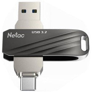 Netac US11 USB3.2 + Type-C Dual Flash Drive 32GB UFD - Jacobs Digital
