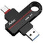 Netac US18 USB3.2 + Type-C Dual Flash Drive 128GB UFD - Jacobs Digital