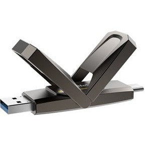 Netac US5 USB3.2 Type-A + Type-C External SSD 512GB - Jacobs Digital