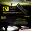 Nitecore E4k 4400 Lumen EDC Flashlight - Jacobs Digital