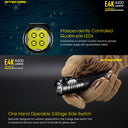 Nitecore E4k 4400 Lumen EDC Flashlight - Jacobs Digital